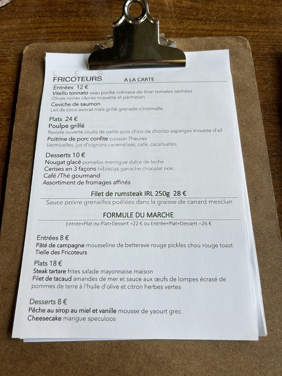 Menu Les Fricoteurs-2
